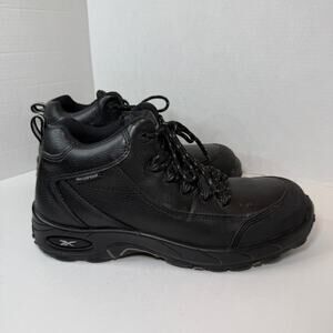 Reebok Men's Tiahawk Composite Toe Waterproof Work Boot Black Size 13